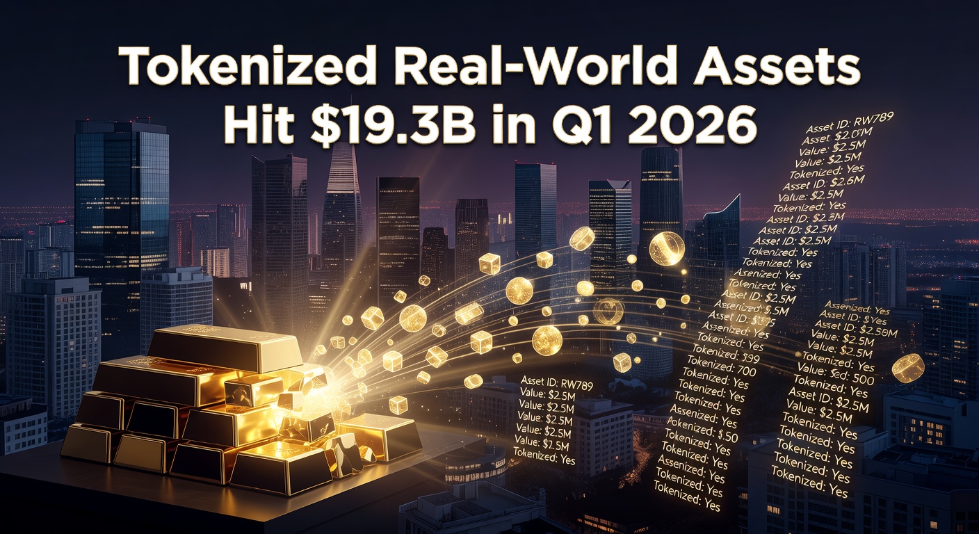 Tokenized Real-World Assets Hit $19.3B in Q1 2026