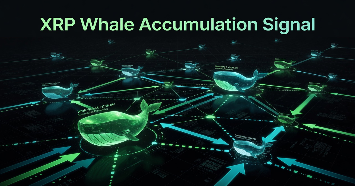 XRP Whales Add 2.8% While Small Holders Sell 5.2% — Santiment Divergence